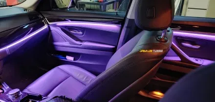 BMW 5시리즈 엠비언트, 비노출 엠비언트는 야무진튜닝 본점이 무지 잘하죠~ BMW 5시리즈 비노출 엠비언 / 포천, 양주, 의정부, 동두천