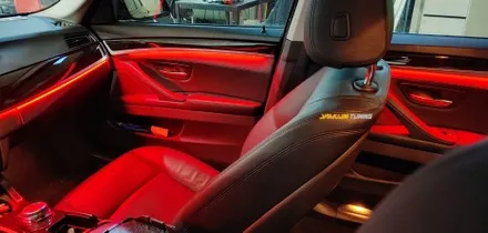 BMW 5시리즈 엠비언트, 비노출 엠비언트는 야무진튜닝 본점이 무지 잘하죠~ BMW 5시리즈 비노출 엠비언 / 포천, 양주, 의정부, 동두천
