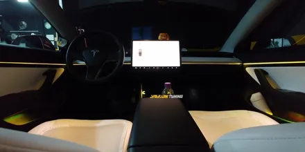 테슬라 모델3 엠비언트 라이트. 비노출 아크릴 튜닝 Tesla Model3 / 포천, 양주, 의정부, 동두천