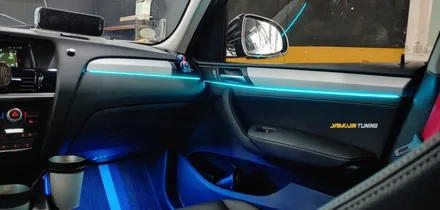 BMW X3 간접 아크릴 엠비언트를 야무진 튜닝에서 했더니.. 연출력 실화? / 포천, 양주, 의정부, 동두천