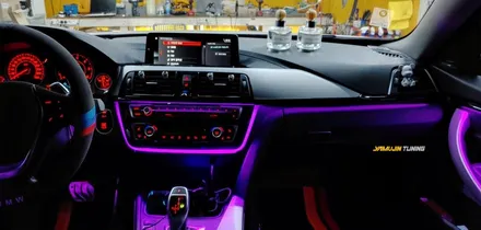 BMW 4시리즈 엠비언트에서 비노출 아크릴 엠비언트는 당연한 결과입니다. / 포천, 양주, 의정부, 동두천