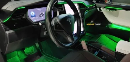 테슬라 모델S에 이런 분위기가!? 테슬라 모델S 엠비언트는 이곳이 최고입니다!! / 포천, 양주, 의정부, 동두천
