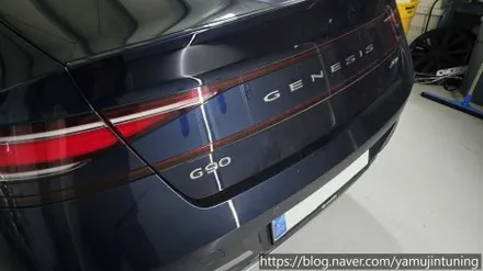 제네시스 G90 실내 튜닝, 순정 연동 무빙 엠비언트 라이트의 새로운 기준 / 포천, 양주, 의정부, 동두천