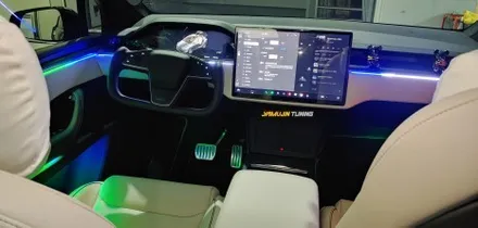 테슬라 모델X 엠비언트, 야무진튜닝의 테슬라 모델X 무빙 엠비언트는 최고라는 학계의 정 / 포천, 양주, 의정부, 동두천