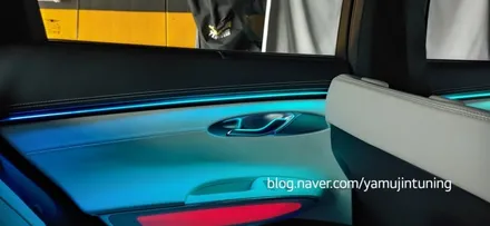 제네시스 GV70 액티브 무빙 엠비언트 이제는 순정연동 비노출 무드등 시대 / 포천, 양주, 의정부, 동두천