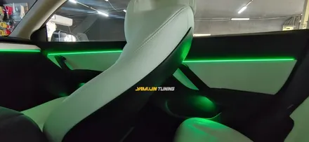 테슬라 모델Y 실내 간접 아크릴 엠비언트 무드등, 야무진 튜닝과 새로운 역사를.. / 포천, 양주, 의정부, 동두천