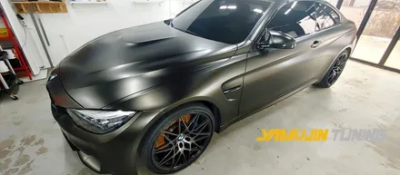 BMW M4 전체랩핑 사틴 골드 더스트 블랙 색상으로 랩핑을 해보자. / 포천, 양주, 의정부, 동두천