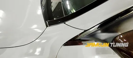 벤츠 C63 AMG 전체랩핑 에이버리 락그레이 랩핑, 전체랩핑의 아름다움 / 포천, 양주, 의정부, 동두천