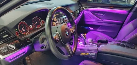 BMW 5시리즈 엠비언트, 비노출 엠비언트는 야무진튜닝 본점이 무지 잘하죠~ BMW 5시리즈 비노출 엠비언 / 포천, 양주, 의정부, 동두천