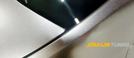 BMW M5 전체랩핑 3M 사틴 다크 그레이 랩핑은 생각보다 더 훌륭한 색감이었다. / 포천, 양주, 의정부, 동두천