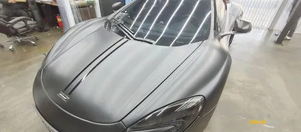 맥라렌 650S 전체랩핑, 3M 사틴 블랙 자동차 랩핑으로 드라마틱한 변신을 해보자 / 포천, 양주, 의정부, 동두천