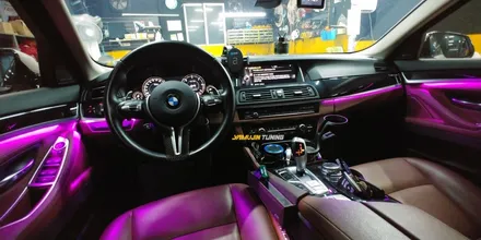 BMW 5시리즈 F10 비노출 아크릴 엠비언트 라이트 튜닝의 정석 / 포천, 양주, 의정부, 동두천