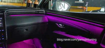 현대 투싼 NX4 수제몰딩 순정연동 무빙 엠비언트의 조합이란? / 포천, 양주, 의정부, 동두천