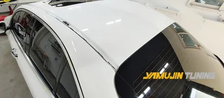 벤츠 C200 루프스킨, 3M 2080 블랙 유광 포인트 랩핑의 매력을 야무진 튜닝에서 느껴봅시다~ / 포천, 양주, 의정부, 동두천