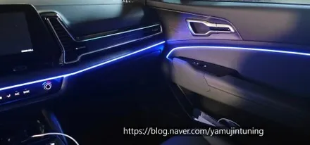 스포티지 NQ5 엠비언트에 멀티 컬러와 주행 반응이 담긴 최고급 RGB 모드!? / 포천, 양주, 의정부, 동두천