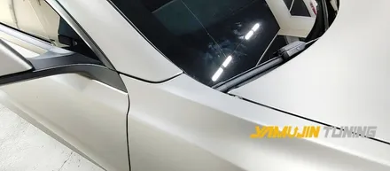 테슬라 모델 3 전체랩핑 3M 무광 그레이 알루미늄 랩핑 야무진 튜닝 랩핑 / 포천, 양주, 의정부, 동두천