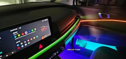 신형 카니발 KA4에 신형 RGB 엠비언트의 조합, 완전 신세계!! 멀티 컬러!! / 포천, 양주, 의정부, 동두천