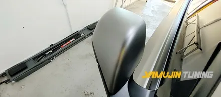 테슬라 모델 3 전체랩핑 3M 무광 그레이 알루미늄 랩핑 야무진 튜닝 랩핑 / 포천, 양주, 의정부, 동두천