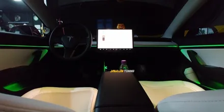 테슬라 모델3 엠비언트 라이트. 비노출 아크릴 튜닝 Tesla Model3 / 포천, 양주, 의정부, 동두천