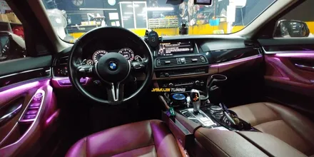 BMW 5시리즈 F10 비노출 아크릴 엠비언트 라이트 튜닝의 정석 / 포천, 양주, 의정부, 동두천