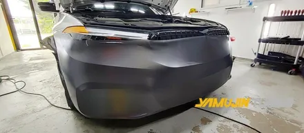 BMW M5 전체랩핑 3M 사틴 다크 그레이 랩핑은 생각보다 더 훌륭한 색감이었다. / 포천, 양주, 의정부, 동두천