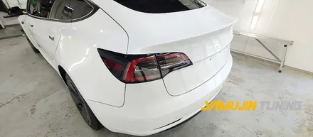테슬라 모델 3 전체랩핑 3M 무광 그레이 알루미늄 랩핑 야무진 튜닝 랩핑 / 포천, 양주, 의정부, 동두천