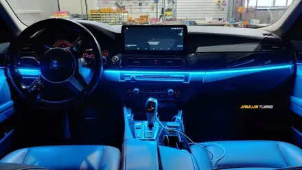 BMW 5시리즈 엠비언트, 야무진튜닝의 비노출 아크릴 엠비언트 퀄리티는 특별한 무언가 있다?!! / 포천, 양주, 의정부, 동두천