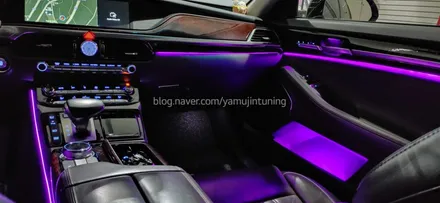 제네시스 G90. EQ900 비노출 엠비언트 그리고 광량업그레이드 / 포천, 양주, 의정부, 동두천
