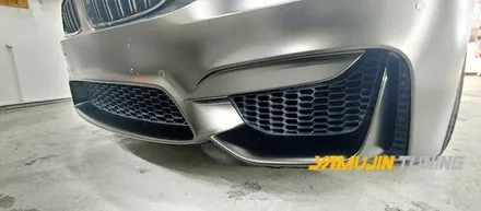 BMW M4 전체랩핑 사틴 골드 더스트 블랙 색상으로 랩핑을 해보자. / 포천, 양주, 의정부, 동두천