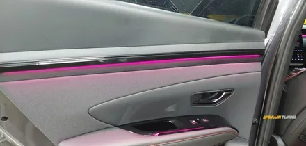 현대 투싼 NX4 수제몰딩 비노출 엠비언트 라이트를 야무진 튜닝에서 한다면? / 포천, 양주, 의정부, 동두천