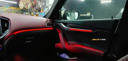 마세라티 기블리에 비노출 아크릴 엠비언트가 주는 엠비언트의 품격 / 포천, 양주, 의정부, 동두천