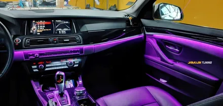 BMW 5시리즈 엠비언트, 야무진 튜닝의 비노출 아크릴 엠비언트는 뭔가 다르다? / 포천, 양주, 의정부, 동두천