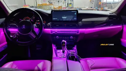 BMW 5시리즈 엠비언트, 야무진튜닝의 비노출 아크릴 엠비언트 퀄리티는 특별한 무언가 있다?!! / 포천, 양주, 의정부, 동두천