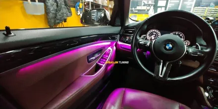 BMW 5시리즈 F10 비노출 아크릴 엠비언트 라이트 튜닝의 정석 / 포천, 양주, 의정부, 동두천