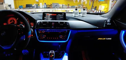 BMW 4시리즈 엠비언트에서 비노출 아크릴 엠비언트는 당연한 결과입니다. / 포천, 양주, 의정부, 동두천