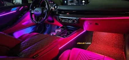 제네시스 G80의 순정 엠비언트? 아니죠! 무빙 엠비언트로 가시죠!! / 포천, 양주, 의정부, 동두천