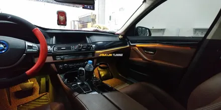 BMW 520D F10 실내 풀 컬러 아크릴 엠비언트 라이트 튜닝 / 포천, 양주, 의정부, 동두천
