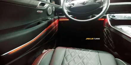 풍부한 제네시스 GV80 아크릴 엠비언트 광량업 튜닝을 해봅시다. / 포천, 양주, 의정부, 동두천