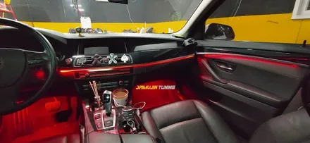 BMW 5시리즈 F10, 중형 세단의 매립 아크릴 엠비언트 튜닝의 멋 / 포천, 양주, 의정부, 동두천
