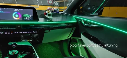 기아 EV6 순정연동 무빙 엠비언트 전기차 무드등은 야무진튜닝? / 포천, 양주, 의정부, 동두천