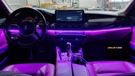 BMW 5시리즈 엠비언트, 야무진튜닝의 비노출 아크릴 엠비언트 퀄리티는 특별한 무언가 있다?!! / 포천, 양주, 의정부, 동두천