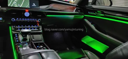 제네시스 G90. EQ900 비노출 엠비언트 그리고 광량업그레이드 / 포천, 양주, 의정부, 동두천