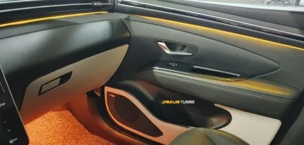 엣지와 볼륨감이 살아 숨 쉬는 투싼 NX4의 실내에 감성 무드등 엠비언트 튜닝을!? 투싼 NX4 엠비언트 / 포천, 양주, 의정부, 동두천