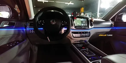 쌍용 플래그십 SUV G4 렉스턴(스포츠) 광섬유 엠비언트 튜닝의 모범답안 / 포천, 양주, 의정부, 동두천