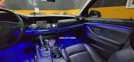 BMW 5시리즈 F10, 중형 세단의 매립 아크릴 엠비언트 튜닝의 멋 / 포천, 양주, 의정부, 동두천