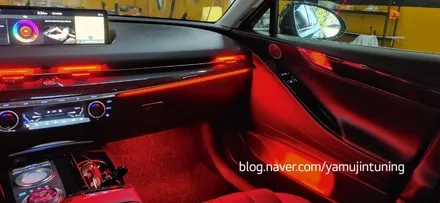 신형 제네시스 G80 RG3 순정 엠비언트 광량업. 확장 감성 UP / 포천, 양주, 의정부, 동두천
