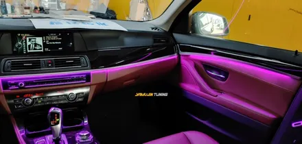 BMW 5시리즈 엠비언트, 비노출 아크릴 엠비언트의 명품 시공점은? / 포천, 양주, 의정부, 동두천