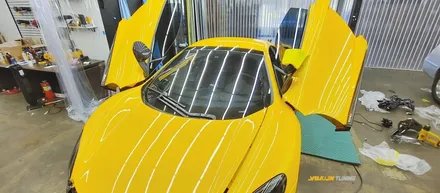 맥라렌 650S 전체랩핑, 3M 사틴 블랙 자동차 랩핑으로 드라마틱한 변신을 해보자 / 포천, 양주, 의정부, 동두천