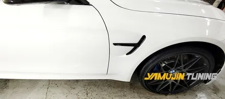 BMW M4 전체랩핑 사틴 골드 더스트 블랙 색상으로 랩핑을 해보자. / 포천, 양주, 의정부, 동두천