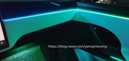 신형 테슬라 모델X 플레드 무빙 엠비언트 글로우모션 전국최초 특허등록 / 포천, 양주, 의정부, 동두천